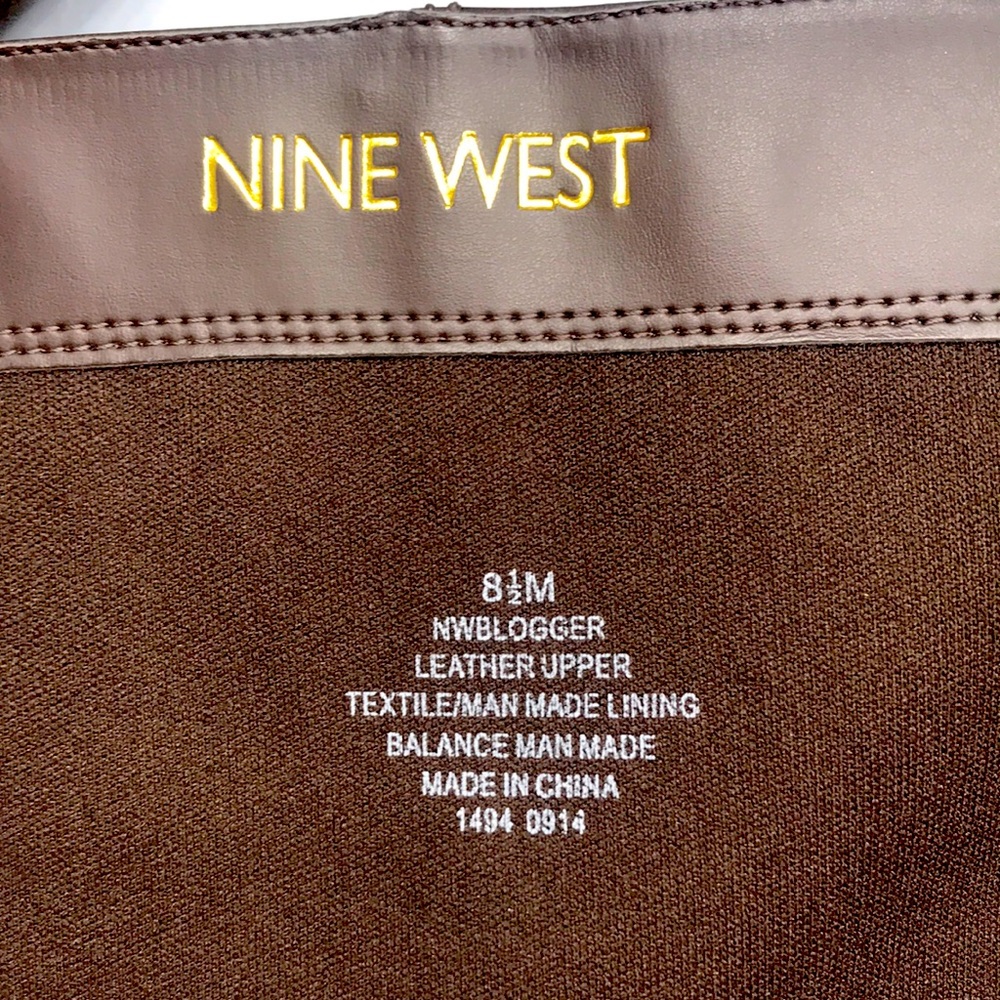 Nine West boots never worn
